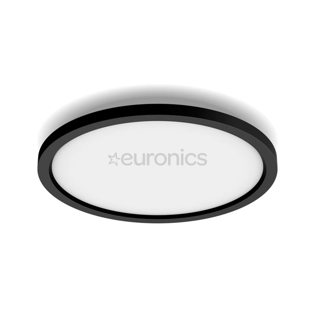 Philips Hue Aurelle Round Panel + Hue Dimmer Switch, black - Smart light