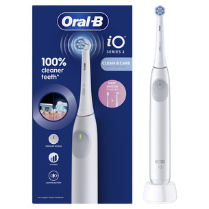 Braun Oral-B iO2, белый - Электрическая зубная щетка IO2WHITESENSI