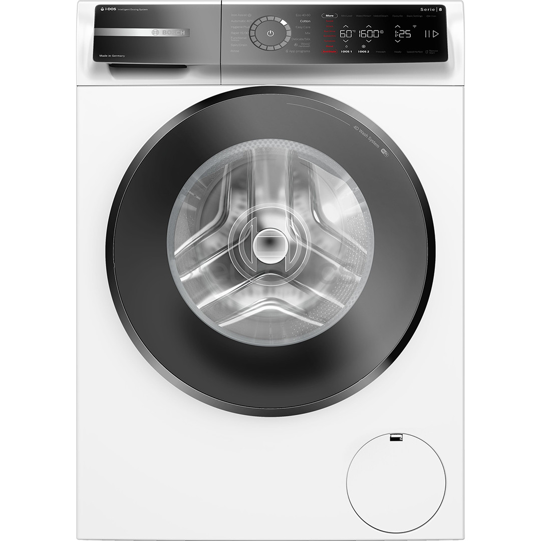 Bosch, Series 8, 11 kg, depth 59 cm, 1600 rpm - Front load washing machine