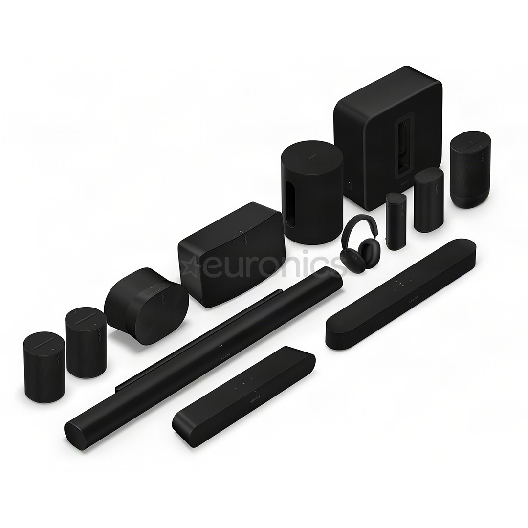 Sonos Era 100 SL, melna - Viedais skaļrunis