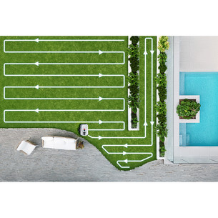 Ecovacs Goat A3000 Lidar Pro, balta - Robots zāles pļāvējs