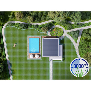 Ecovacs Goat A3000 Lidar Pro, balta - Robots zāles pļāvējs