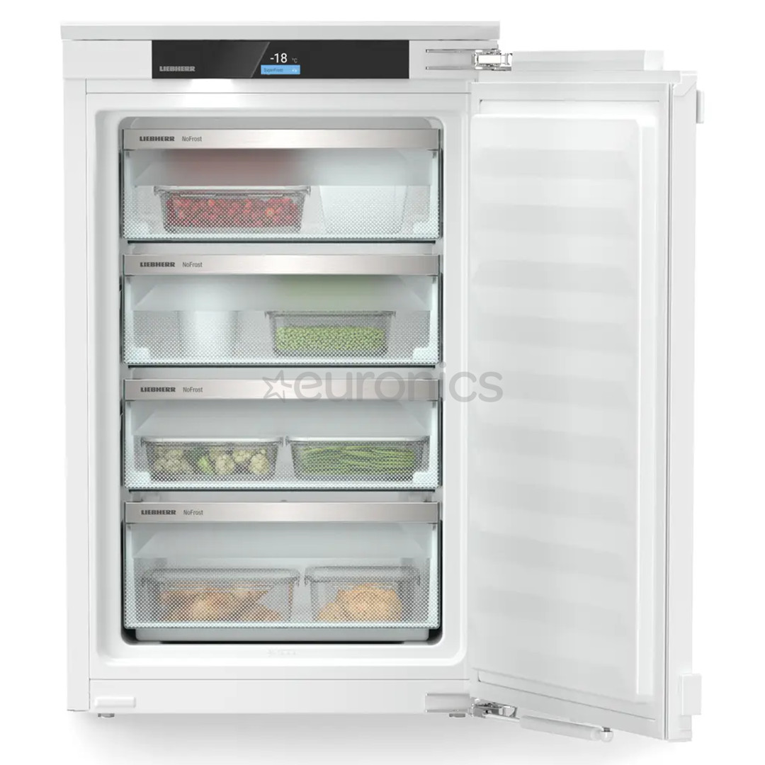 Liebherr prime NoFrost, 87 л, высота 88 см - Интегрируемый морозильник
