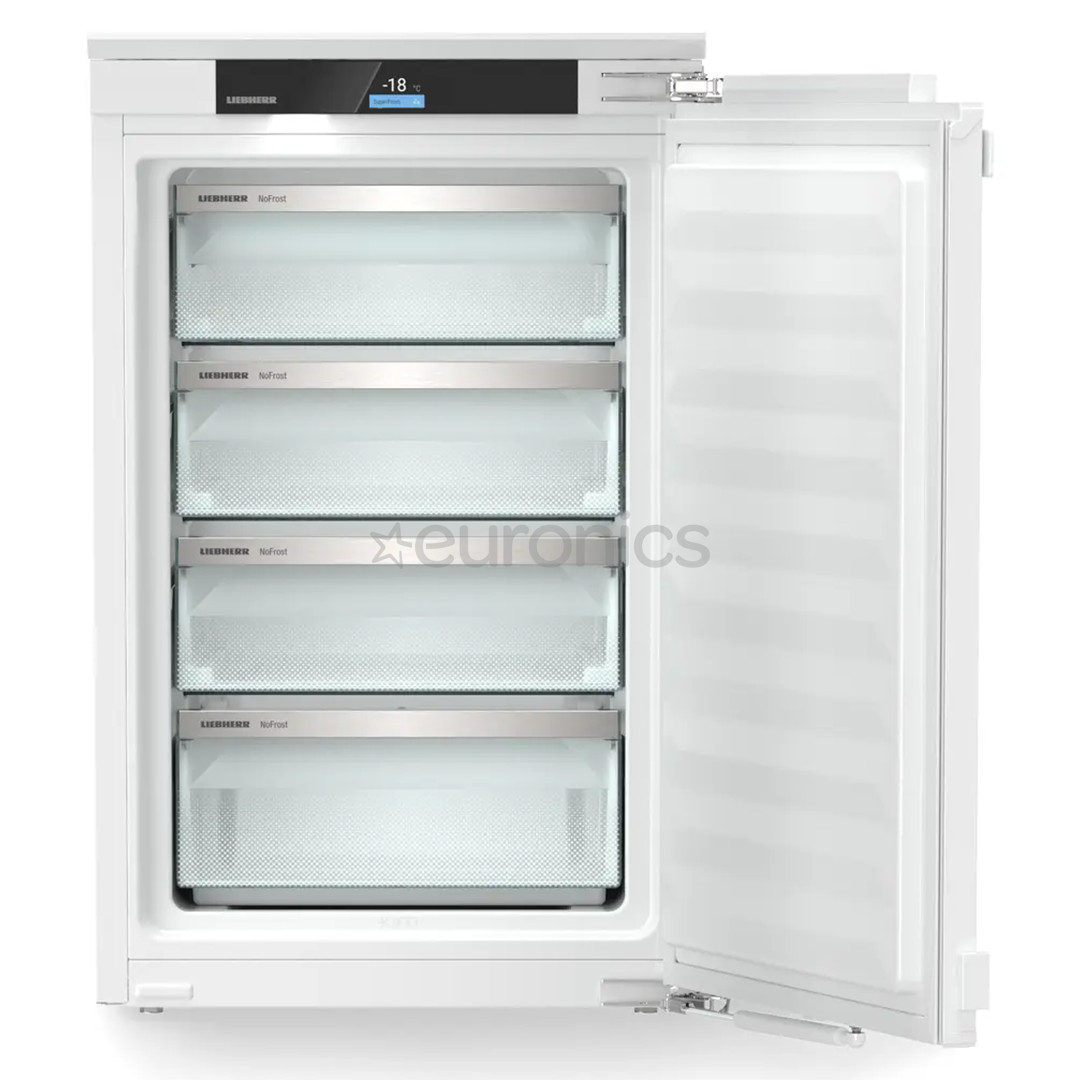 Liebherr prime NoFrost, 87 л, высота 88 см - Интегрируемый морозильник