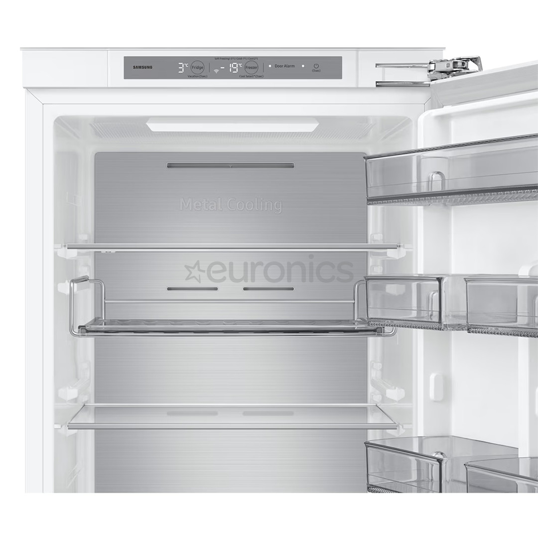 Samsung, NoFrost, 264 L, augstums 178 cm - Iebūvējams ledusskapis