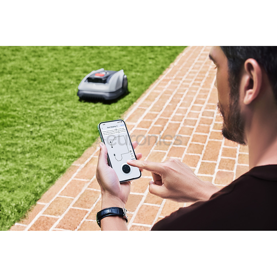 Ecovacs GOAT, серый/чёрный - Робот-газонокосилка без ограничительного кабеля