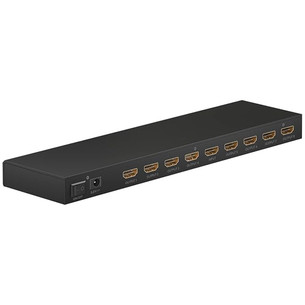 GOOBAY HDMI Splitter 1 to 8, 4K, 60 Гц, черный - HDMI-разветвитель 58484