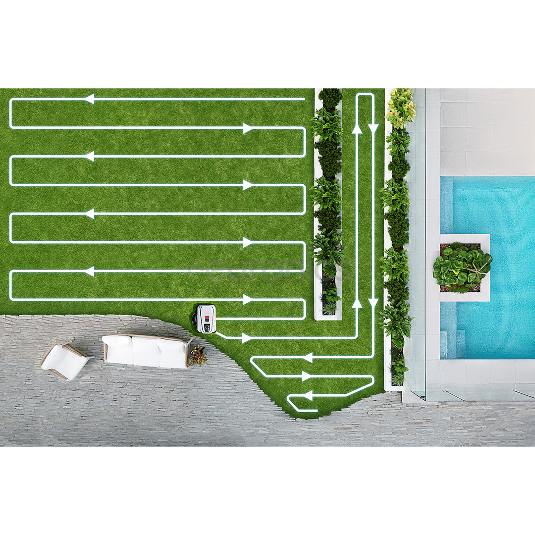 Ecovacs Goat A1600 LiDAR PRO, белый/черный - Робот-газонокосилка без ограничительного кабеля