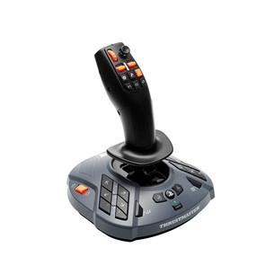 Thrustmaster Simtask Farmstick P, PlayStation 5, black/blue - Joystick 3362934112684