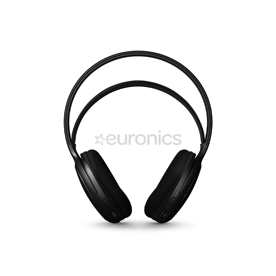 Philips SHC5200M2 TV headphones, melna - Bezvadu austiņas