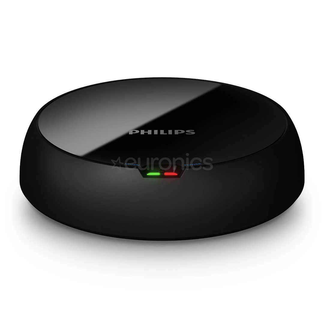 Philips SHC5200M2 TV headphones, melna - Bezvadu austiņas