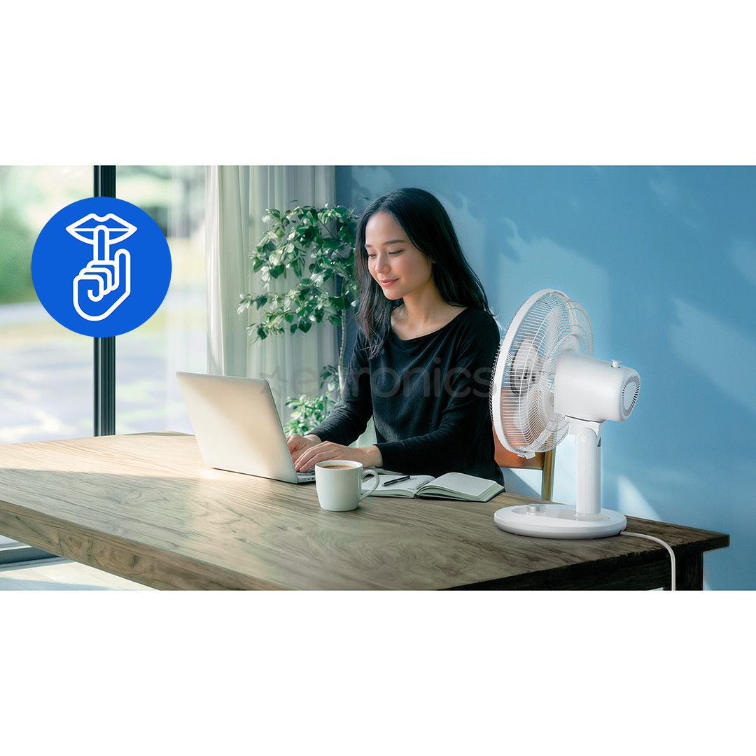 Philips Table Fan 1000 Series, balta - Galda ventilators