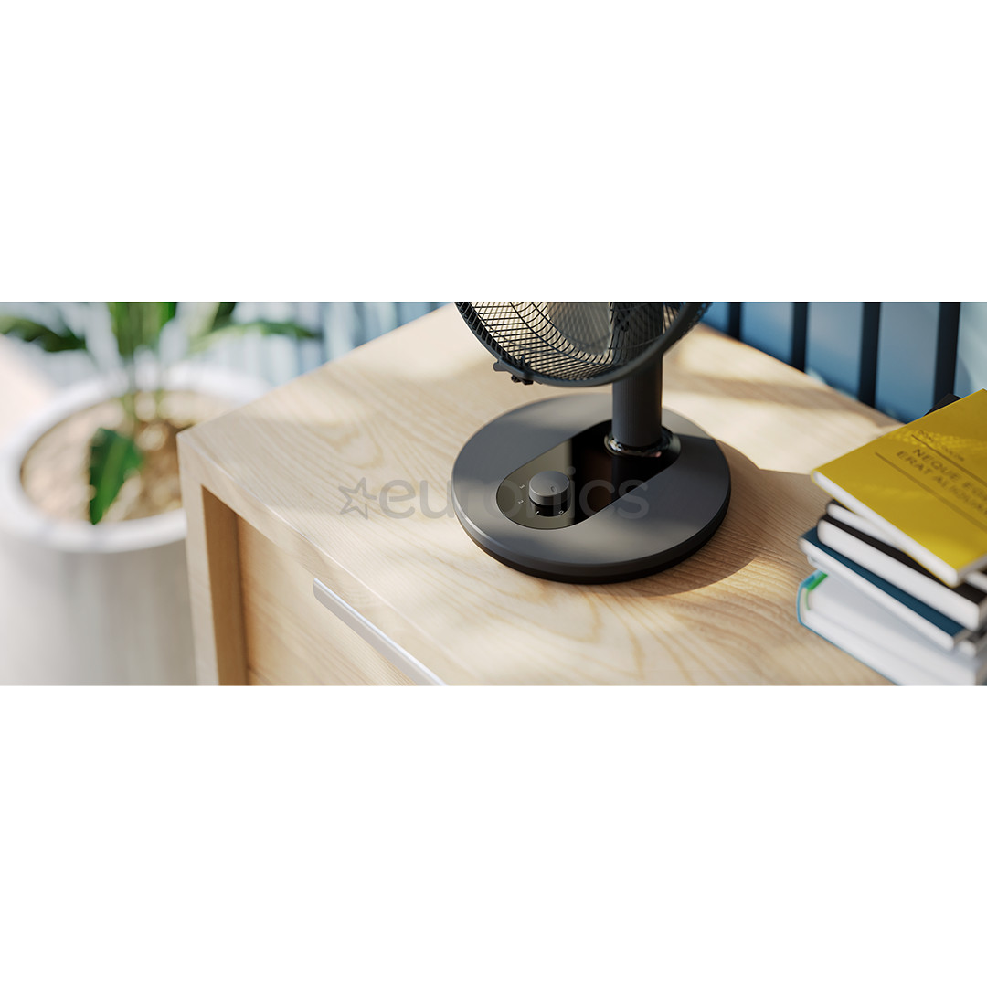 Philips Table Fan 1000 Series, black - Table fan