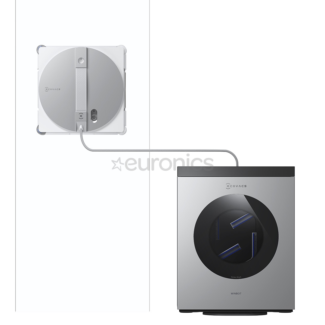 Ecovacs Winbot W3 Omni, balta - Robots logu tīrītājs