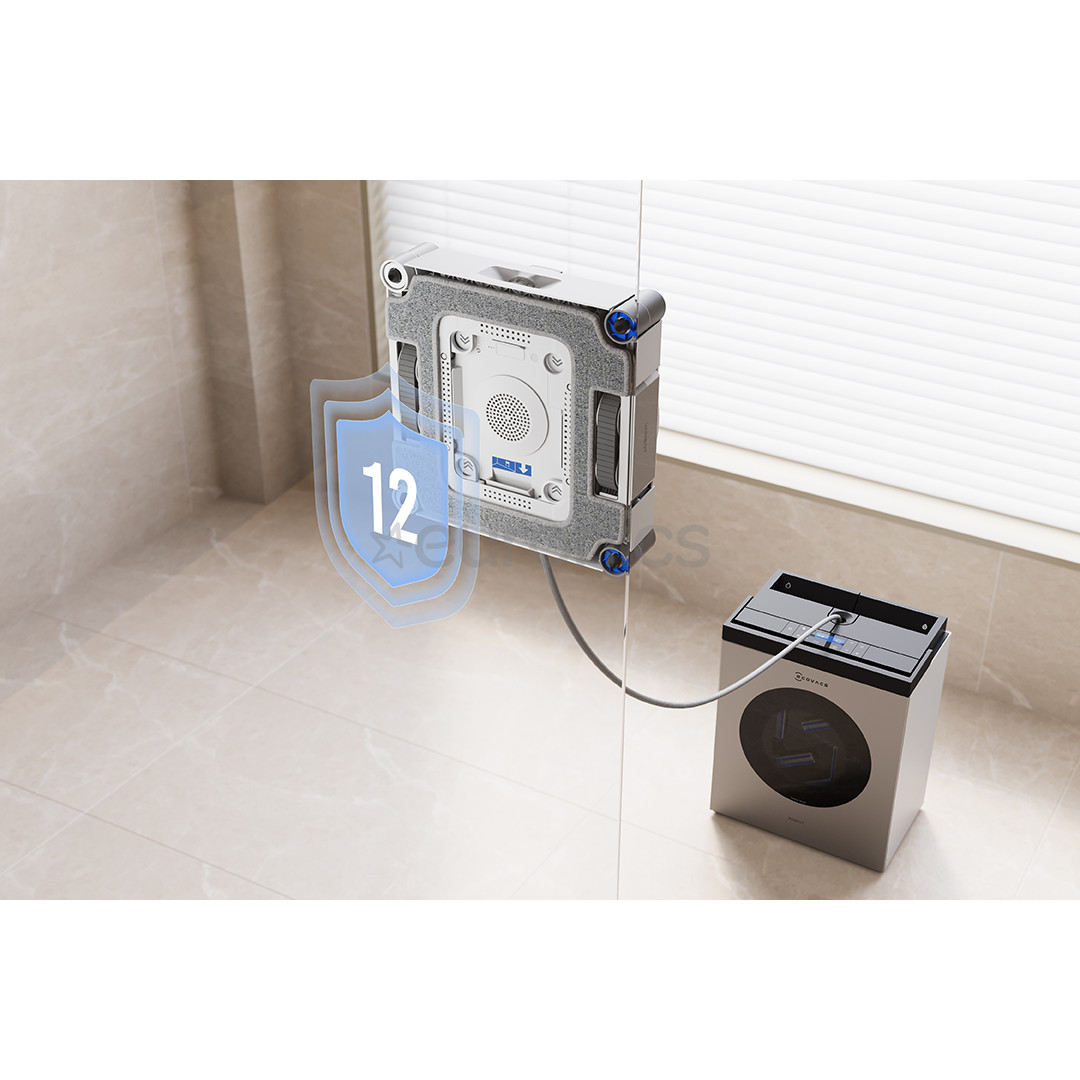 Ecovacs Winbot W3 Omni, balta - Robots logu tīrītājs