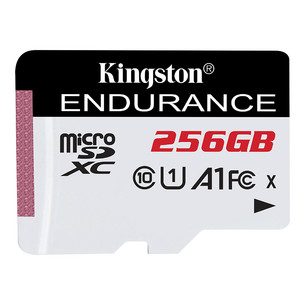 Kingston High-Endurance, microSDXC, 256 GB, balta - Atmiņas karte SDCE/256GB