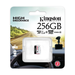 Kingston High-Endurance, microSDXC, 256 GB, balta - Atmiņas karte