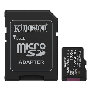 Kingston Canvas Select Plus, UHS-I, microSD, 128 GB, melna - Atmiņas karte SDCS3/128GB