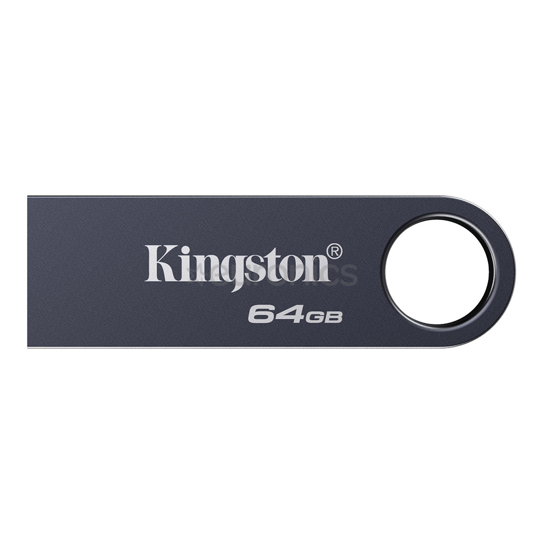 Kingston DataTraveler SE9 G3, 64 GB, tumši pelēka - USB zibatmiņa