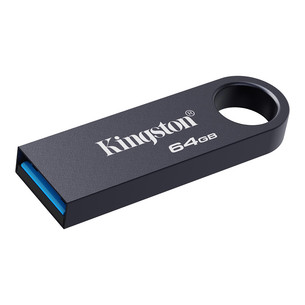 Kingston DataTraveler SE9 G3, 64 GB, tumši pelēka - USB zibatmiņa