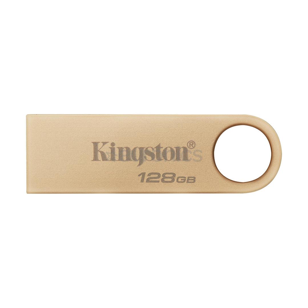 Kingston DataTraveler SE9 G3, 128 ГБ, золотистый - Флеш-накопитель