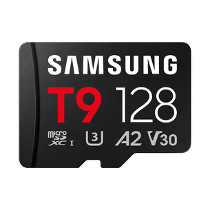 Samsung microSD Card T9, 128 GB, UHS-I, black - Memory card MB-MH128T/WW