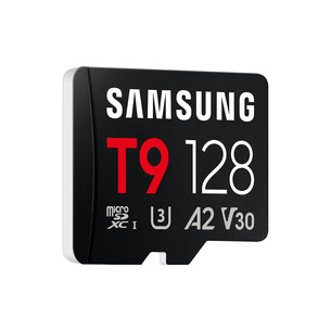 Samsung microSD Card T9, 128 GB, UHS-I, black - Memory card