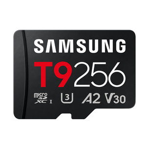 Samsung microSD Card T9, 256 GB, UHS-I, black - Memory card MB-MH256T/WW