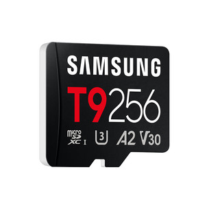Samsung microSD Card T9, 256 ГБ, UHS‑I, черный - Карта памяти