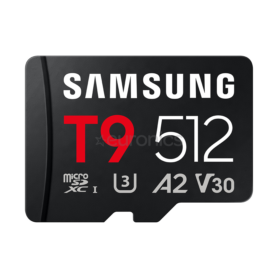 Samsung microSD Card T9, 512 GB, UHS-I, black - Memory card
