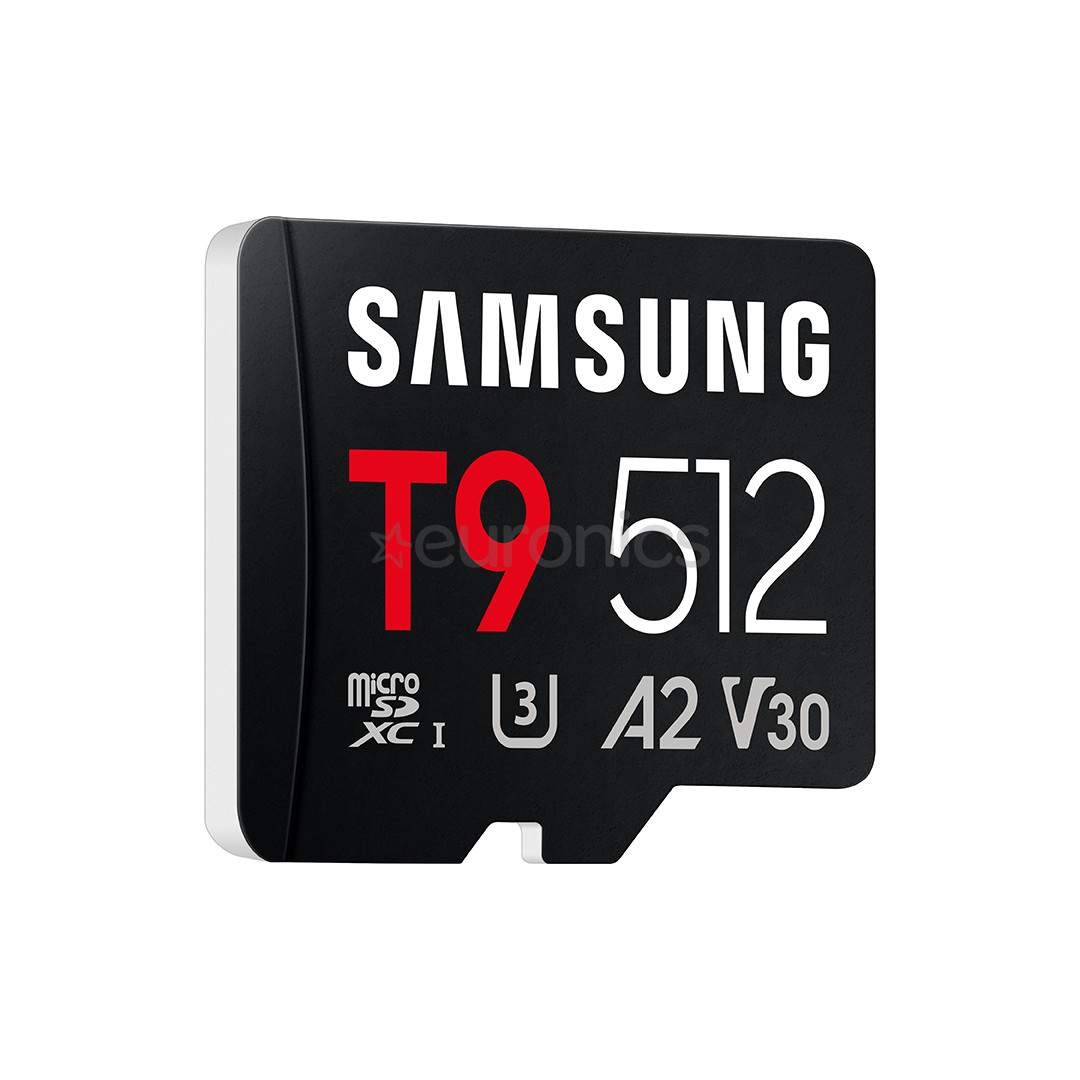 Samsung microSD Card T9, 512 GB, UHS-I, black - Memory card