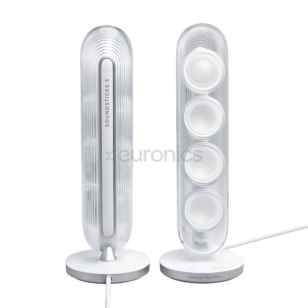 Harman Kardon SoundSticks 5, 2.1, balta - Bezvadu skaļrunis
