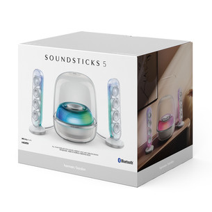 Harman Kardon SoundSticks 5, 2.1, balta - Bezvadu skaļrunis