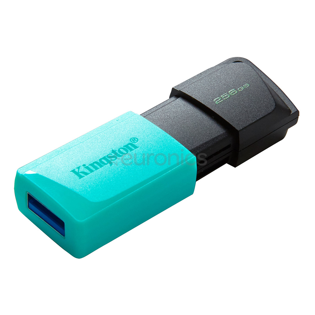 Kingston DataTraveler Exodia M, 256 GB, tirkīza - USB zibatmiņa