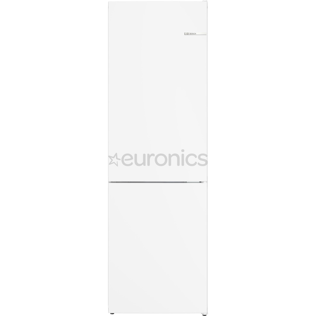 Bosch, Series 4, NoFrost, 321 L, augstums 186 cm, balta - Ledusskapis KGN362WCF