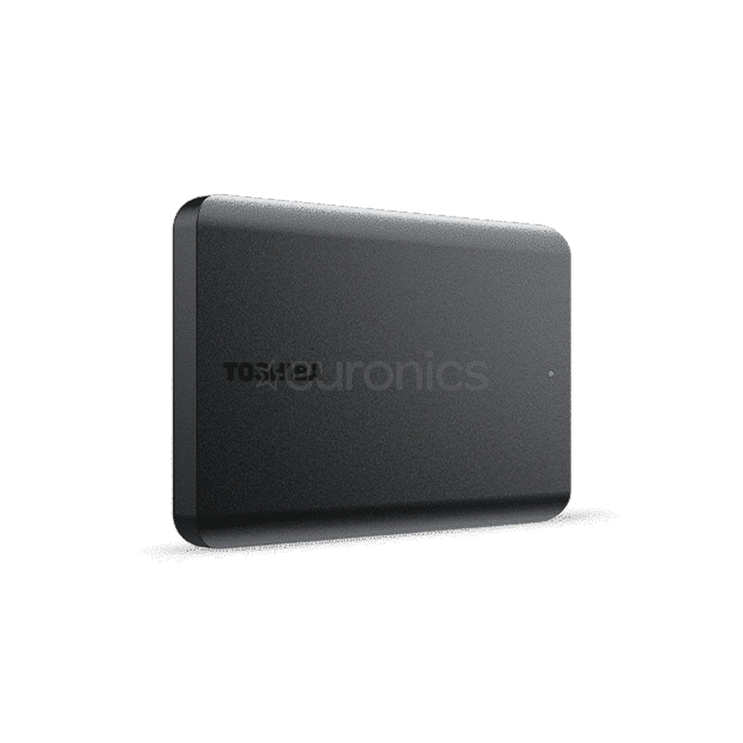Toshiba Canvio Basics, 1 TB, melna - Ārējais HDD