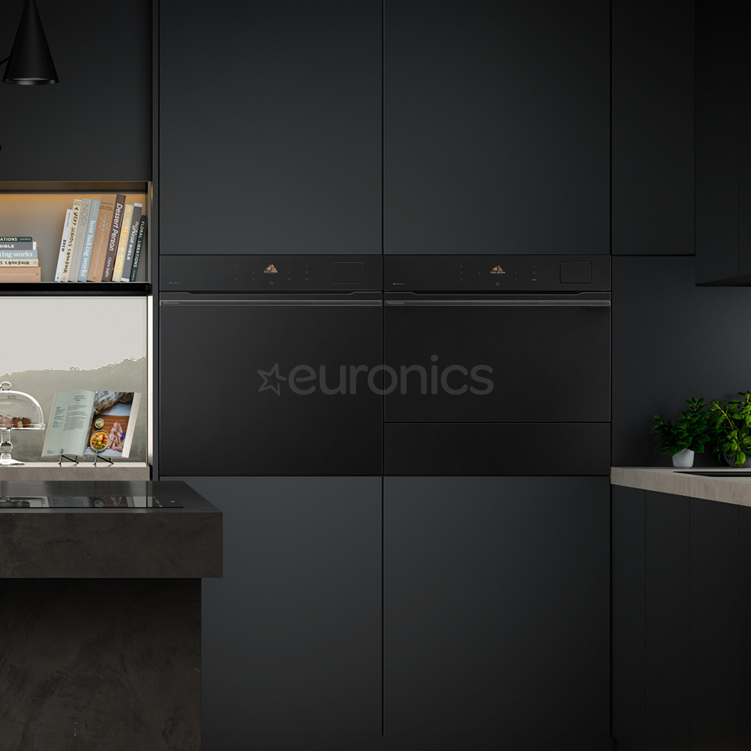 Hisense Hi8, 77 л, черный - Интегрируемый паровой духовой шкаф