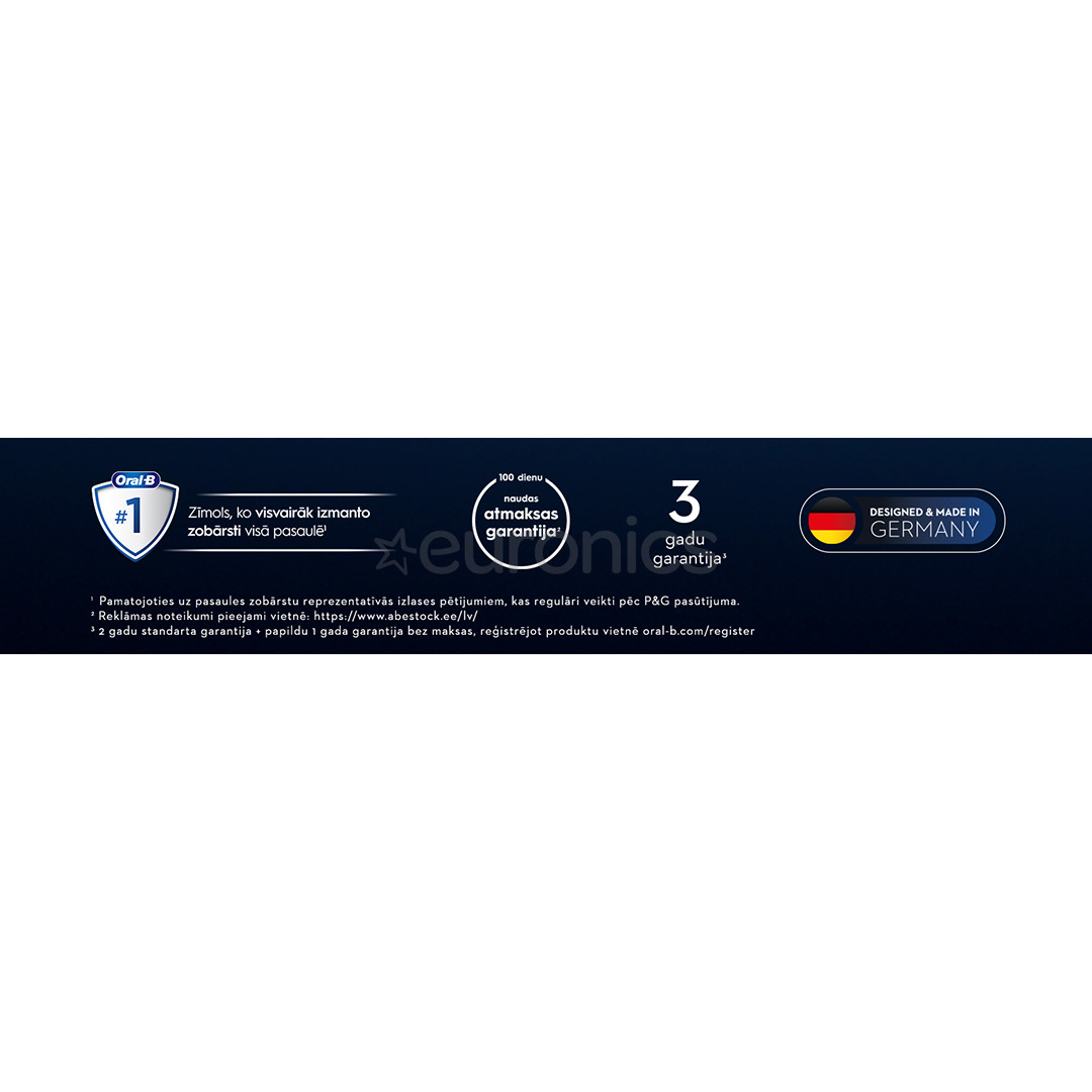 Braun Oral-B iO 10, Gold Edition, черный/золотистый - Электрическая зубная щетка