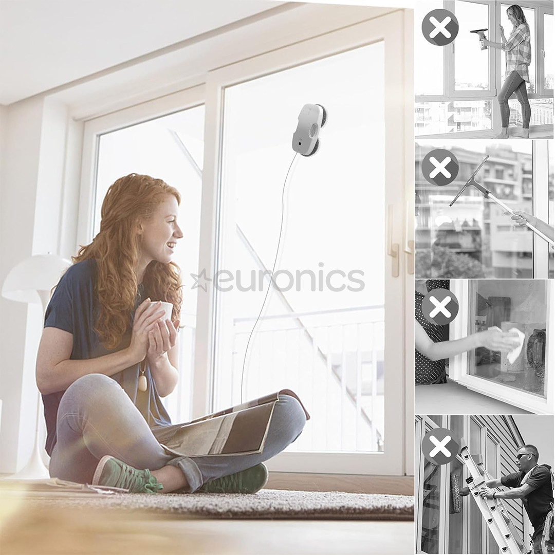 Hutt DDC56, balta - Robots logu tīrītājs