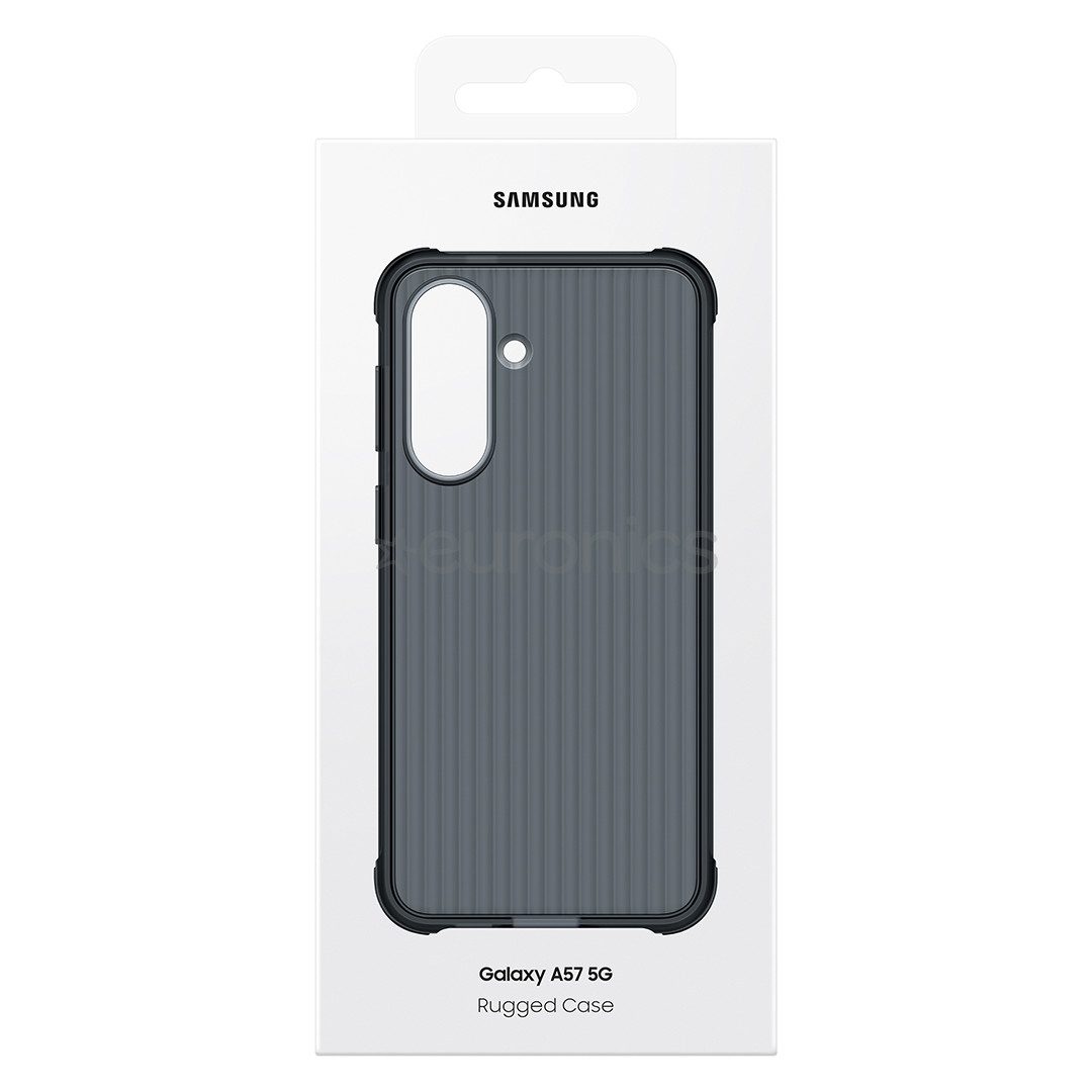 Samsung Rugged Case, Galaxy A57, melna - Apvalks viedtālrunim