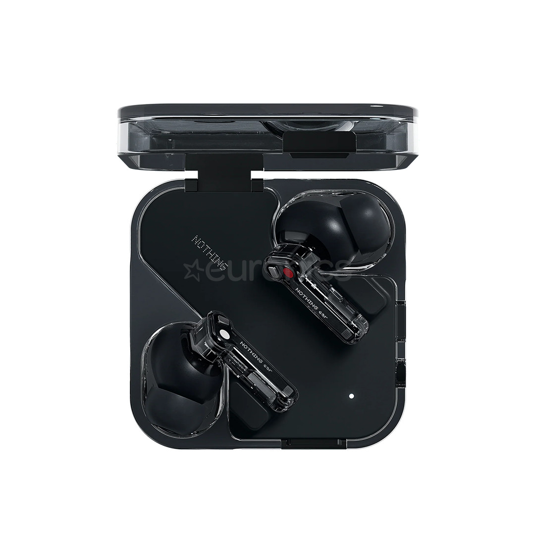 Nothing Ear, melna - Bezvadu austiņas