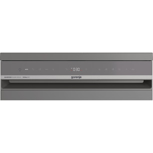 Gorenje G600, 16 komplekti, platums 59.9 cm, sudraba - Brīvi stāvoša trauku mazgājamā mašīna