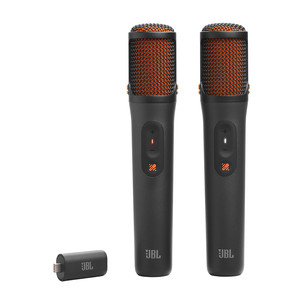 JBL EasySing Mics, melna - Bezvadu mikrofons JBLEASYSINGMICS