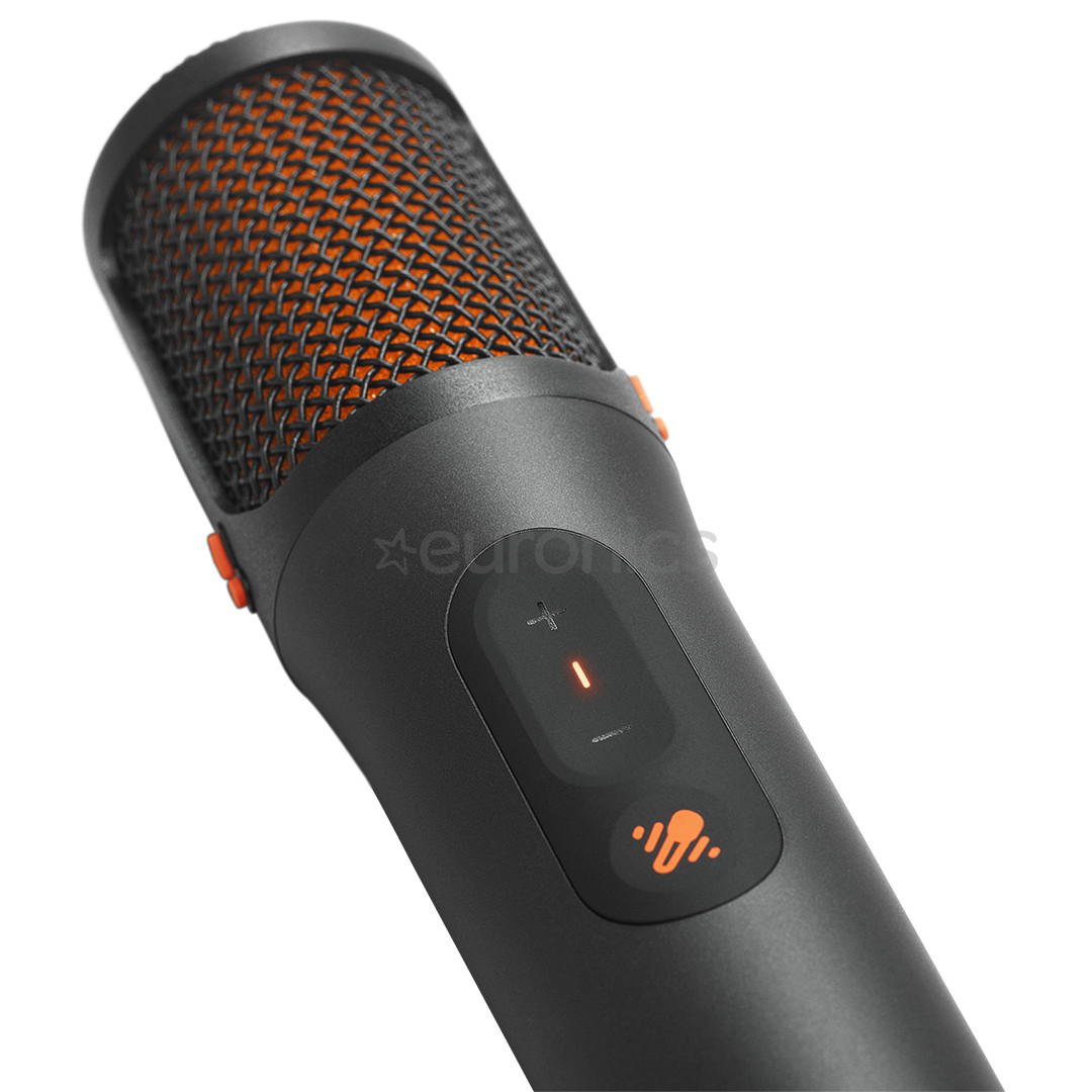 JBL EasySing Mics, melna - Bezvadu mikrofons