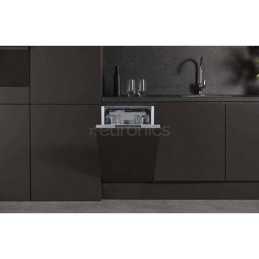 Hisense Hi4, 11 komplekti, platums 44.8 cm - Iebūvējama trauku mazgājamā mašīna