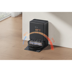 Ecovacs Deebot T90 Pro Omni, wet & dry, melna - robots putekļu sūcējs