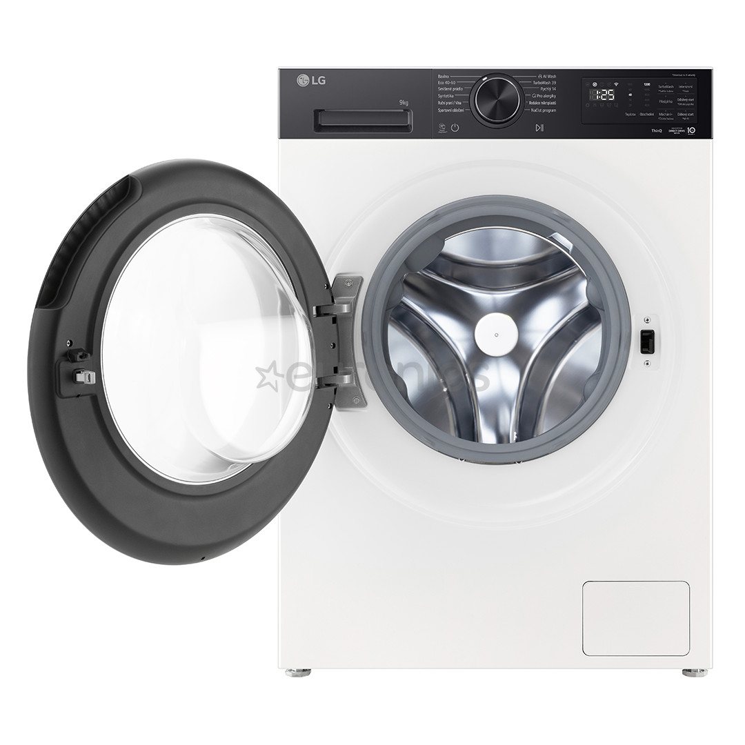 LG, 9 kg, dziļums 47.5 cm, 1200 apgr/min. - Veļas mazgājamā mašīna ar priekšējo ielādi