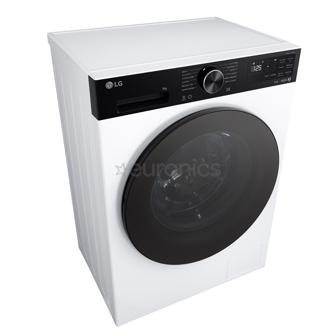 LG, 9 kg, dziļums 47.5 cm, 1200 apgr/min. - Veļas mazgājamā mašīna ar priekšējo ielādi