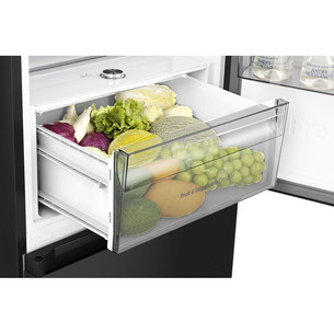 Hisense Hi3, Total No Frost, 330 L, augstums 186 cm, melna - Ledusskapis