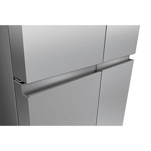 Hisense, Total No Frost, 647 L, augstums 179 cm, pelēka - SBS Ledusskapis